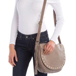 Hobo international vintage hide maverick studded leather crossbody